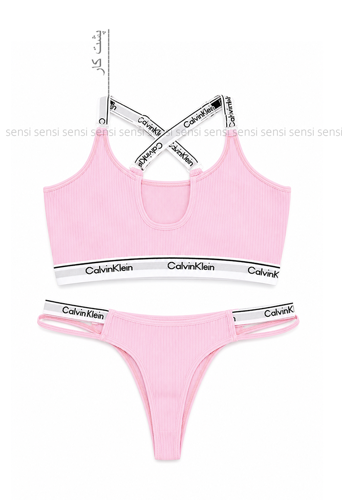 ست شورت سوتین ضربدری 5000 Calvin Klein کد30000005